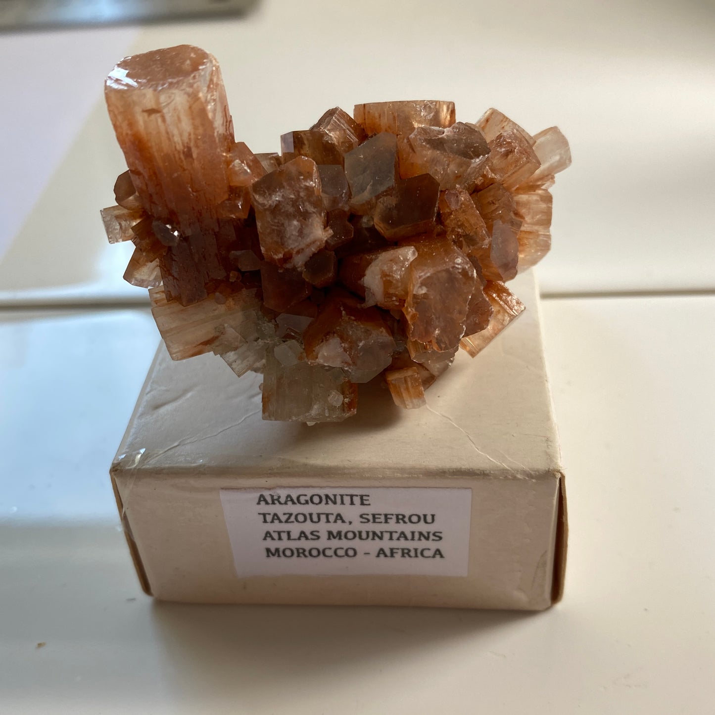 ARAGONITE - TAZOUTA, SEFROU, ATLAS MOUNTAINS, MOROCCO 67g MF3362