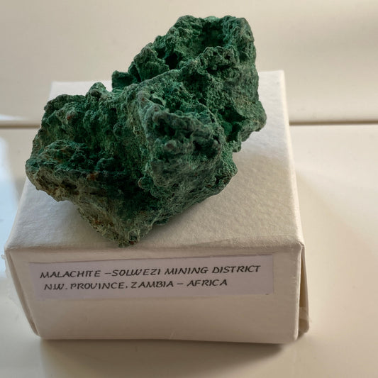 MALACHITE - SOLWEZI MINING DISTRICT, ZAMBIA  38g. MF3337