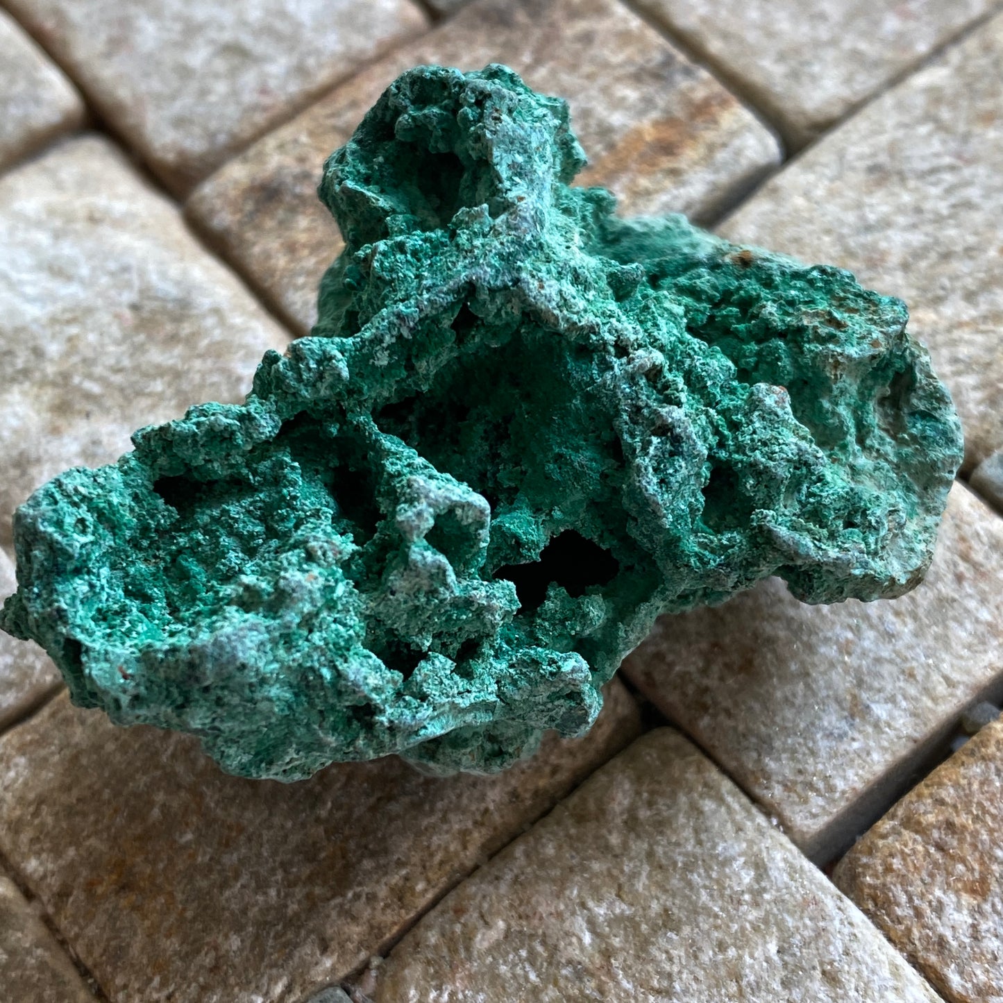 MALACHITE - SOLWEZI MINING DISTRICT, ZAMBIA  38g. MF3337