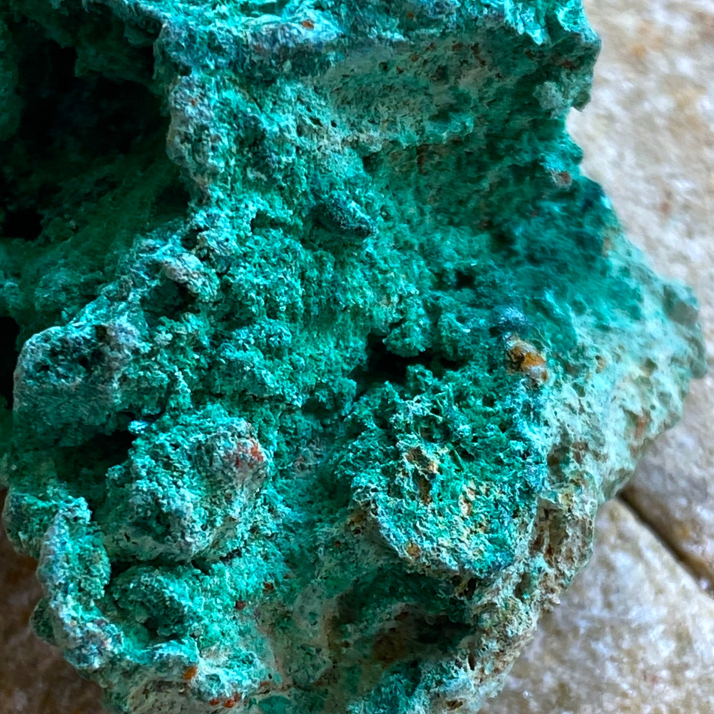 MALACHITE - SOLWEZI MINING DISTRICT, ZAMBIA  38g. MF3337