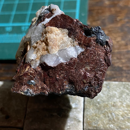 SIDERITE/QUARTZ : ST IVES CONSOLS,ST IVES , CORNWALL  60g MF4667