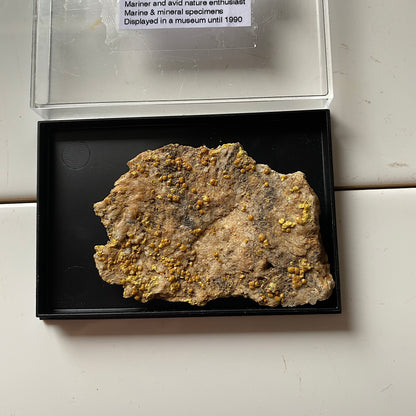 CAMPYLITE [MIMETITE] - DRY GILL MINE, CALDBECK, CUMBRIA 19g MF647