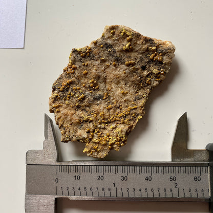 CAMPYLITE [MIMETITE] - DRY GILL MINE, CALDBECK, CUMBRIA 19g MF647