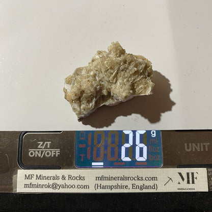 BREWSTERITE : CLASHGORM MINE, STRONTIAN, ARGYL, SCOTLAND 26g MF4678