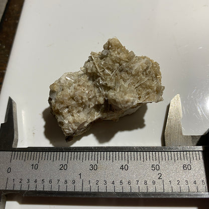 BREWSTERITE : CLASHGORM MINE, STRONTIAN, ARGYL, SCOTLAND 26g MF4678