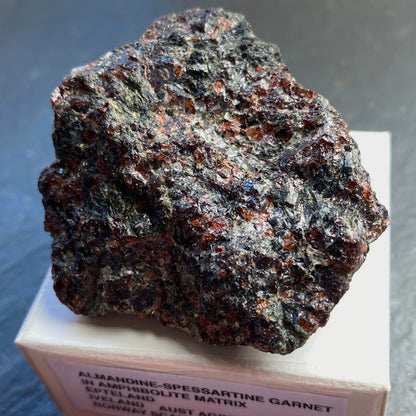 GARNET AMPHIBOLITE FROM EPTELAND, NORWAY 76g MF1456