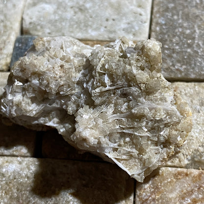 BREWSTERITE : CLASHGORM MINE, STRONTIAN, ARGYL, SCOTLAND 26g MF4678