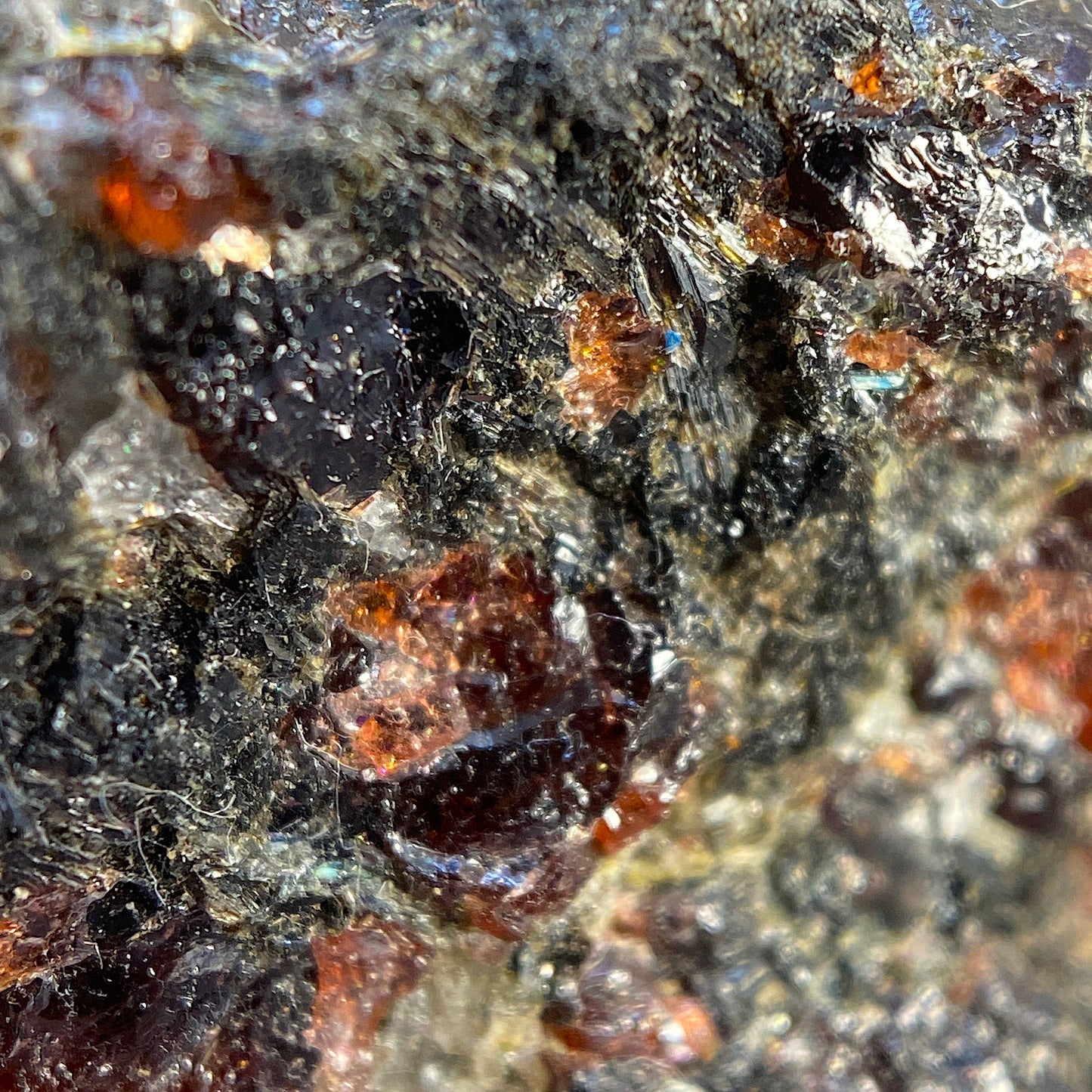 GARNET AMPHIBOLITE FROM EPTELAND, NORWAY 76g MF1456