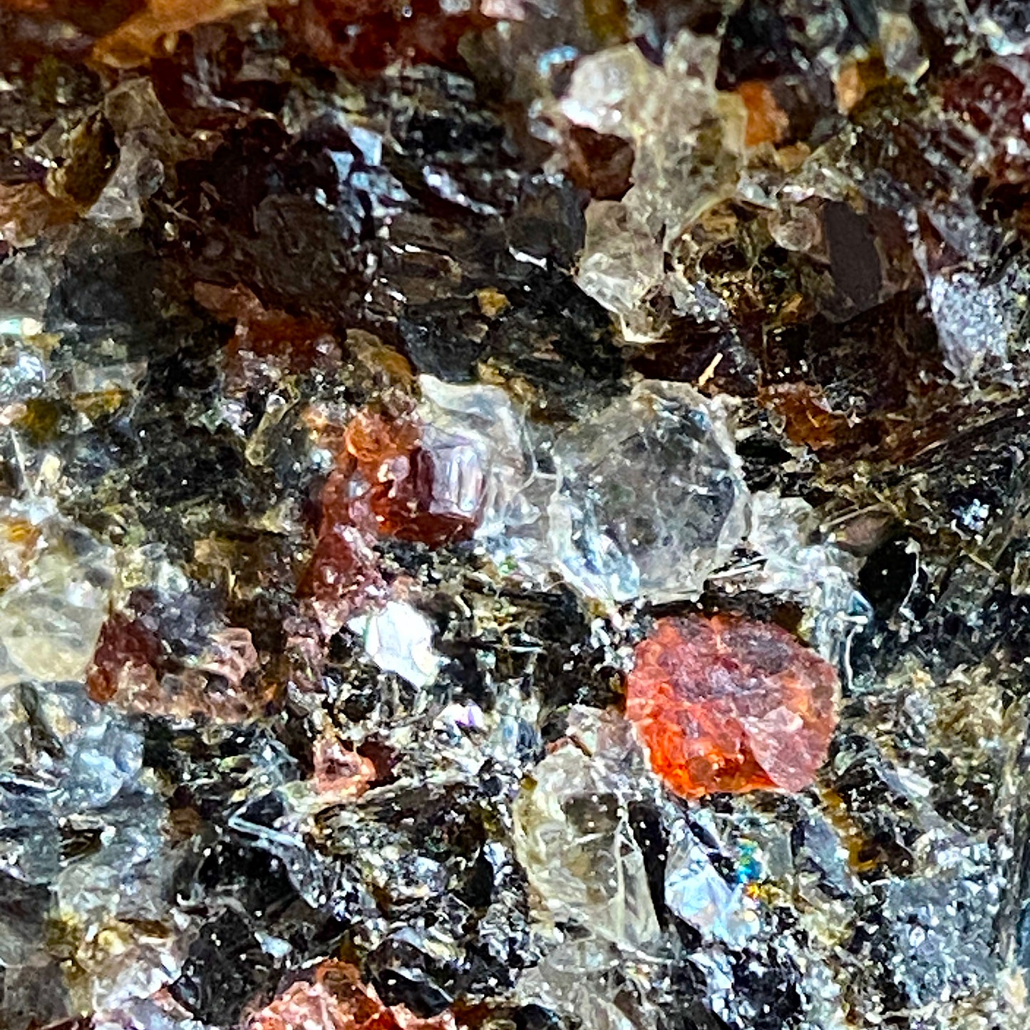 GARNET AMPHIBOLITE FROM EPTELAND, NORWAY 76g MF1456