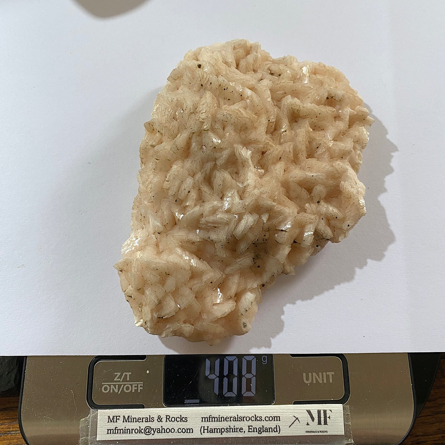 DOLOMITE - TOUSSIT, JERADA PROVINCE, ORIENYAL, MOROCCO  409g MF646