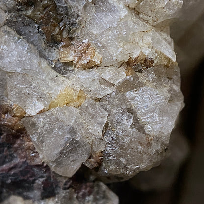 FLUORITE/GALENA ETC : WHEAL RAY, ST IVE, CORNWALL 39g MF4674