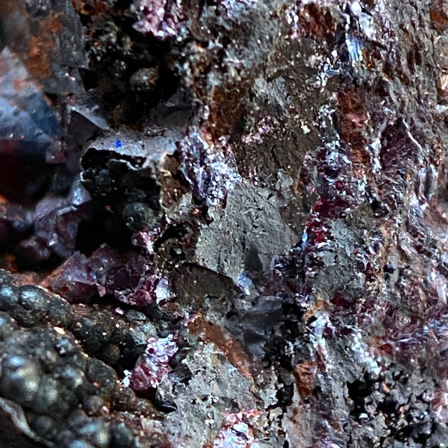 CUPRITE [ETC] - RUBTSOVSK MINE, ALTAI KRAI, RUSSIA  71g. MF3172