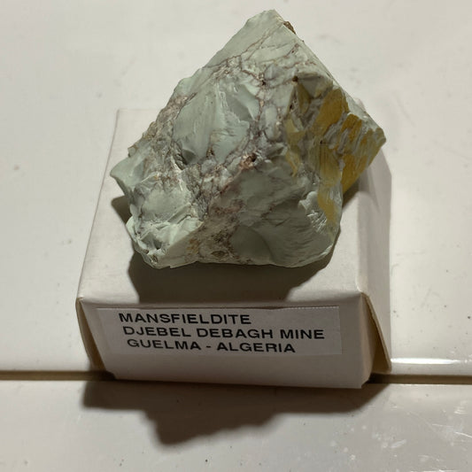 MANSFIELDITE RARE SPECIMEN : DJEBEL DEBAGH MINE, GUELMA, ALGERIA  35g MF5359