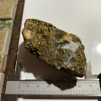 CHALCOPYRITE : SNOWDONIA, WALES. U.K. 132g. MF4669