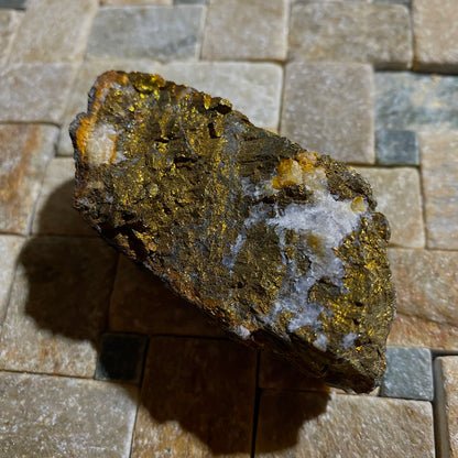 CHALCOPYRITE : SNOWDONIA, WALES. U.K. 132g. MF4669