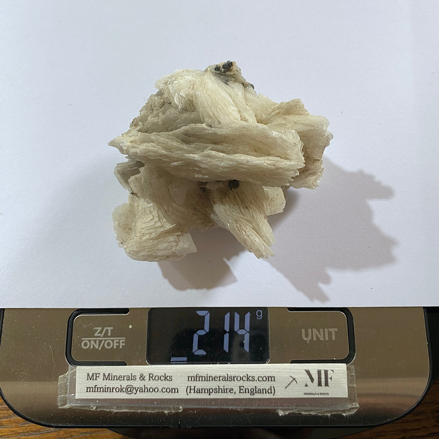 BARYTE - VOLTENNES MINE, SAONE-ET-LOIRE, FRANCE 214g MF657