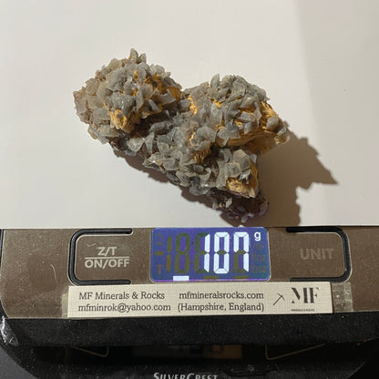 BARYTE/CALCITE : MACHEN QUARRY,CAERPHILLY, WALES. 107g MF4688