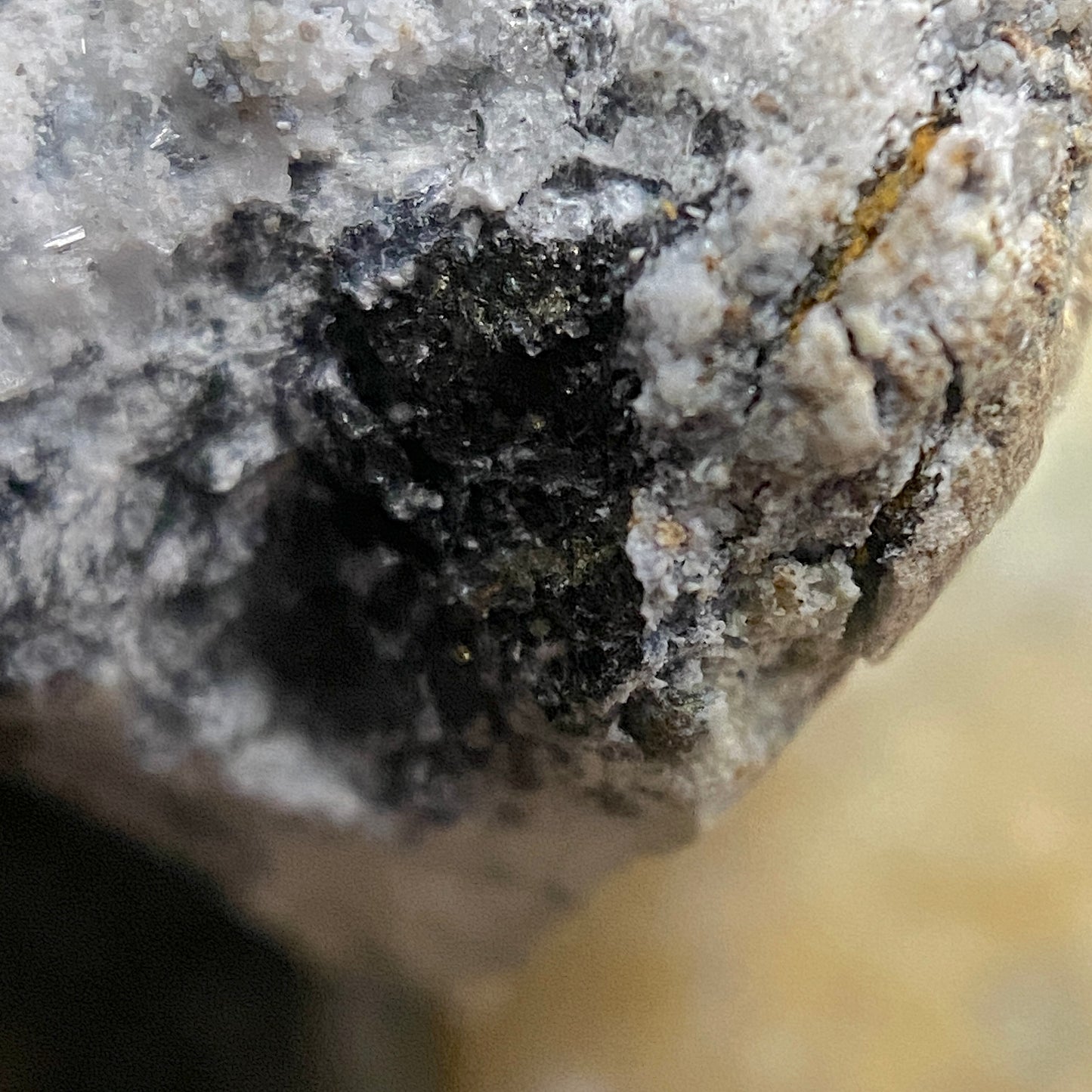 CANAVESITE/INDERITE/DYPINGITE : BROSSO MINE, CALEA, TORINO, ITALY. 9g MF4682