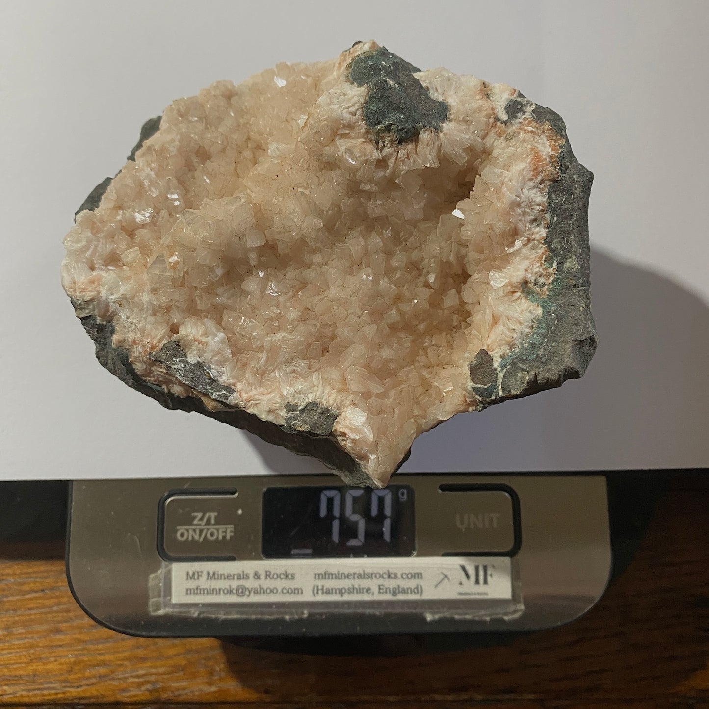 FLUORAPOPHYLLITE - AURANGABAD, MAHARASHTRA, INDIA. 757g MF662