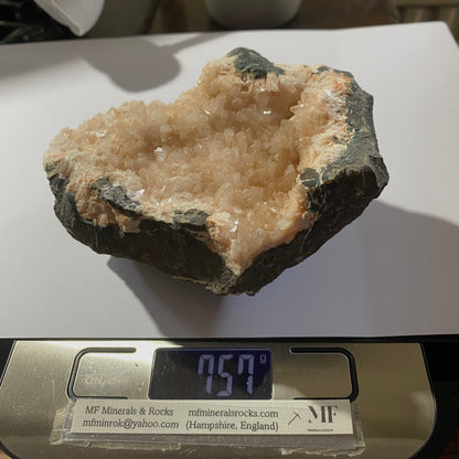 FLUORAPOPHYLLITE - AURANGABAD, MAHARASHTRA, INDIA. 757g MF662