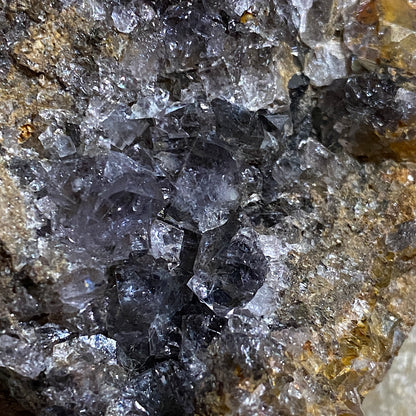 FLUORITE [ETC] : ALLENHEADS MINE, ALLENDALE, NORTHUMBERLAND, ENGLAND 307g MF4673