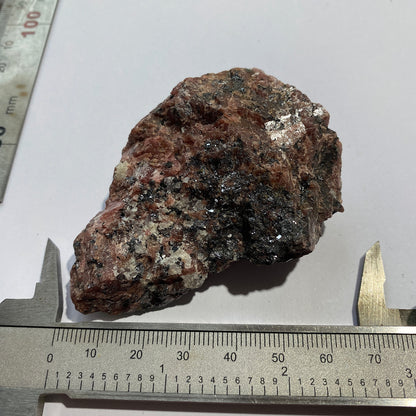 RHODONITE WITH PYRRHOTITE [ETC] - SAN MARTIN MINE, ANCASH, PERU  120g MF666