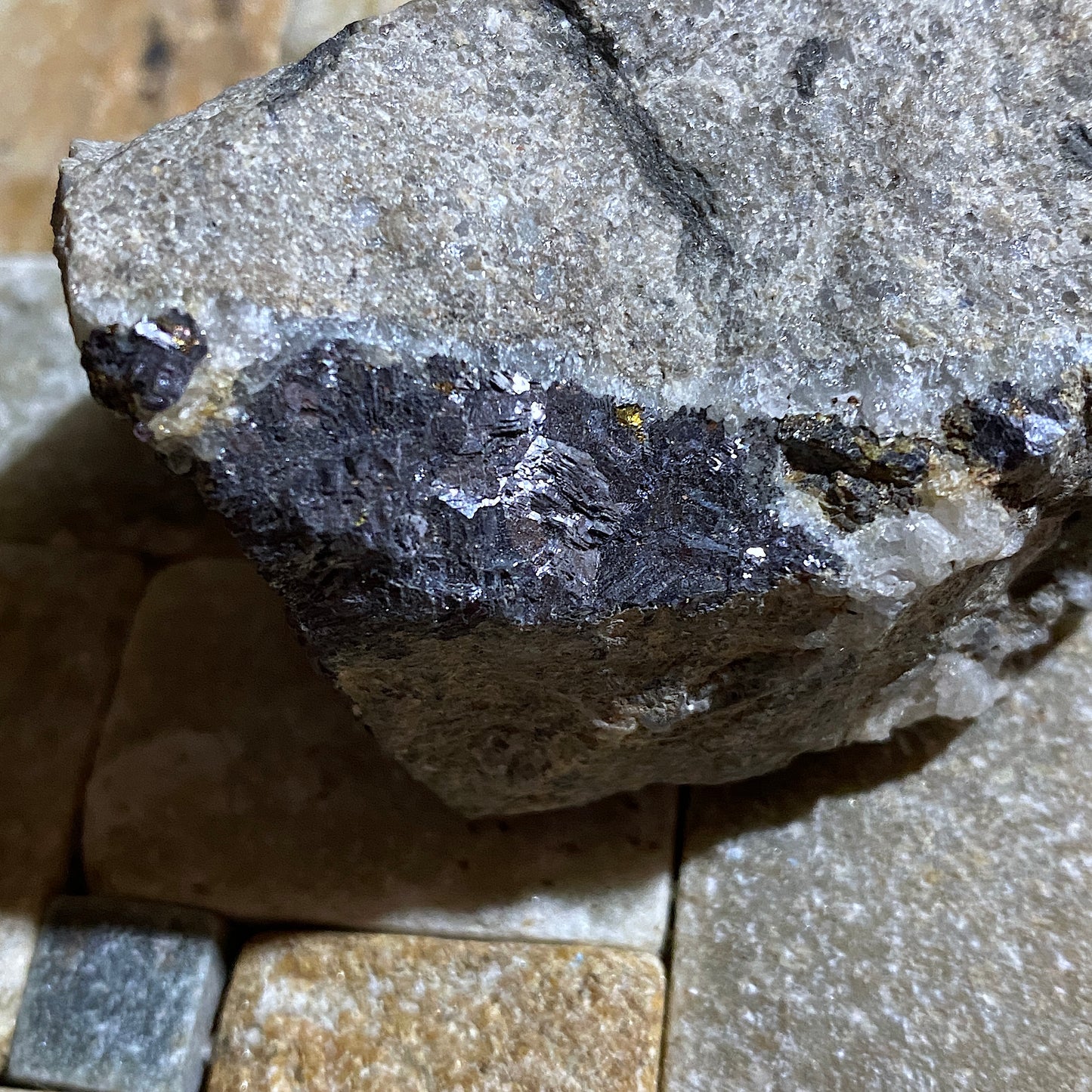 GALENA [ETC] : ST IVE,  ST IVE & PENSILVA,CORNWALL, ENGLAND 126g MF4670