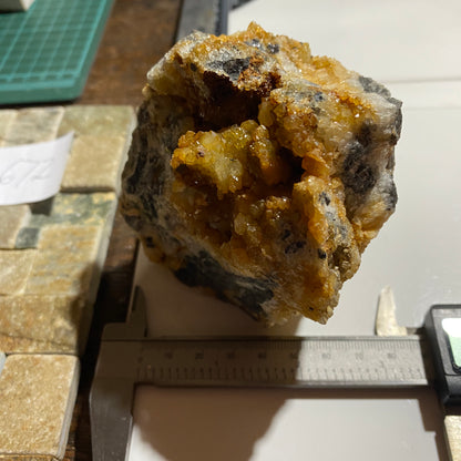 QUARTZ/GALENA [ETC] : PERRANZABULOE, CORNWALL, ENGLAND 626g MF4672