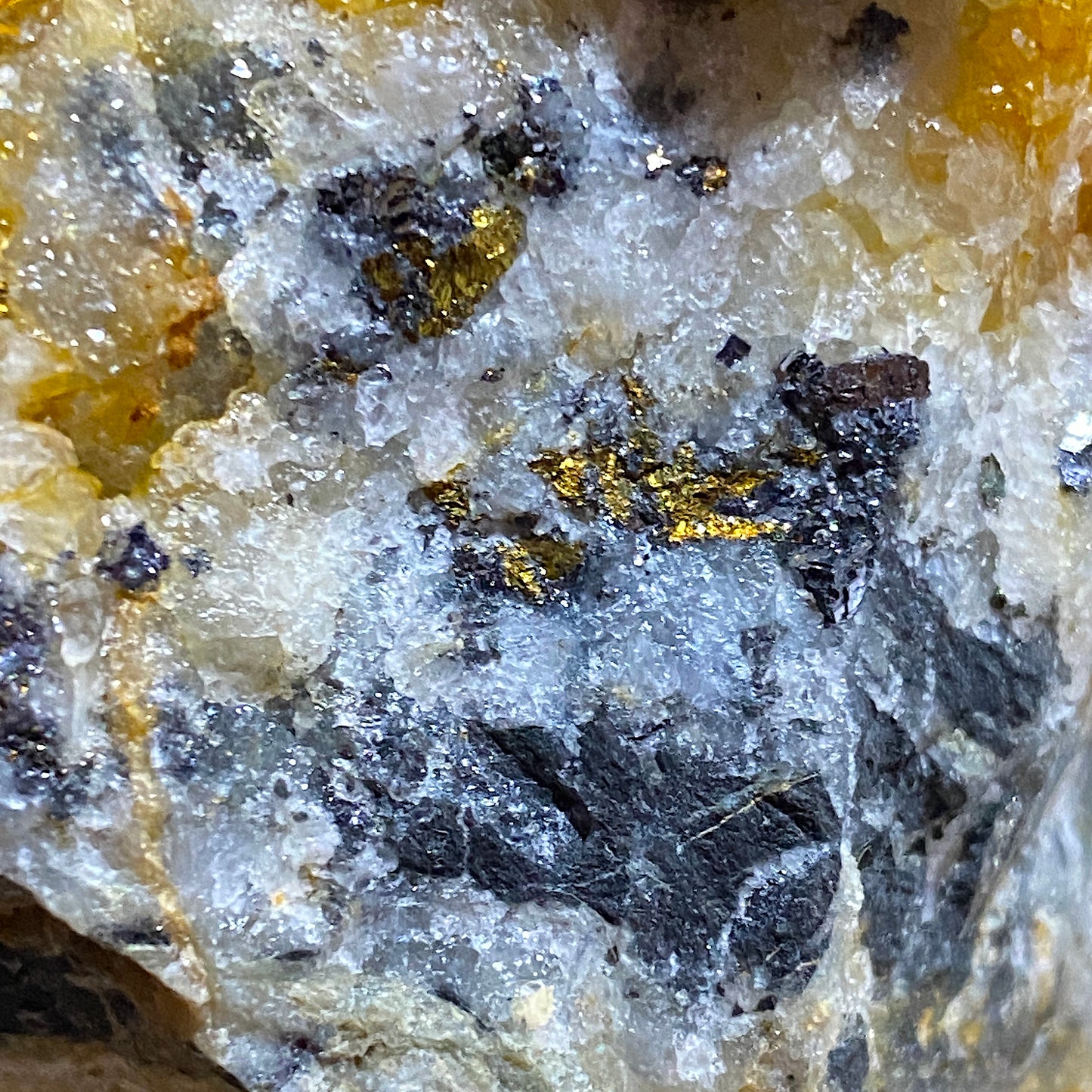 QUARTZ/GALENA [ETC] : PERRANZABULOE, CORNWALL, ENGLAND 626g MF4672