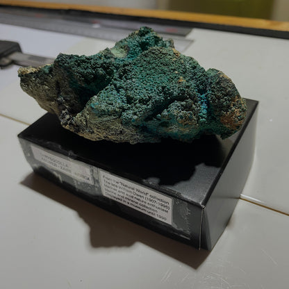 CHRYSOCOLLA - KOLWEZI, LUALABA, ZAIRE [ NOW D.R.C.] 82g MF659
