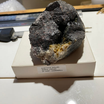 GOETHITE : WHEAL OWLES, ST JUST, PENZANCE, CORNWALL  378g MF5370