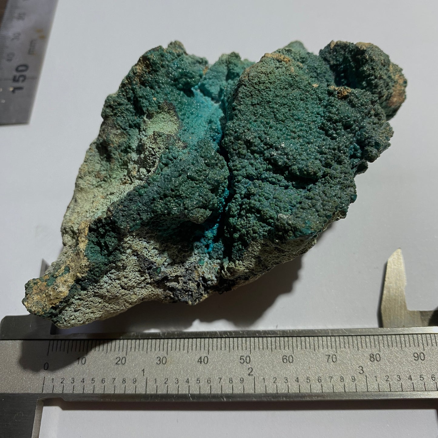 CHRYSOCOLLA - KOLWEZI, LUALABA, ZAIRE [ NOW D.R.C.] 82g MF659