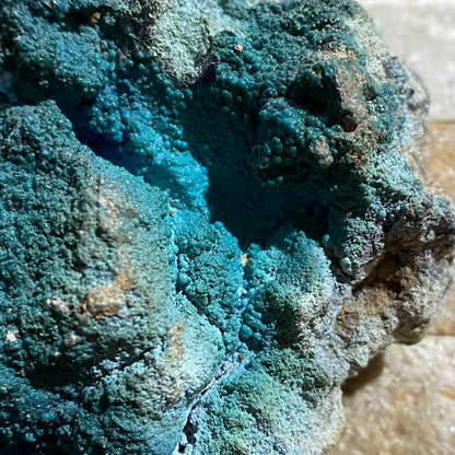 CHRYSOCOLLA - KOLWEZI, LUALABA, ZAIRE [ NOW D.R.C.] 82g MF659