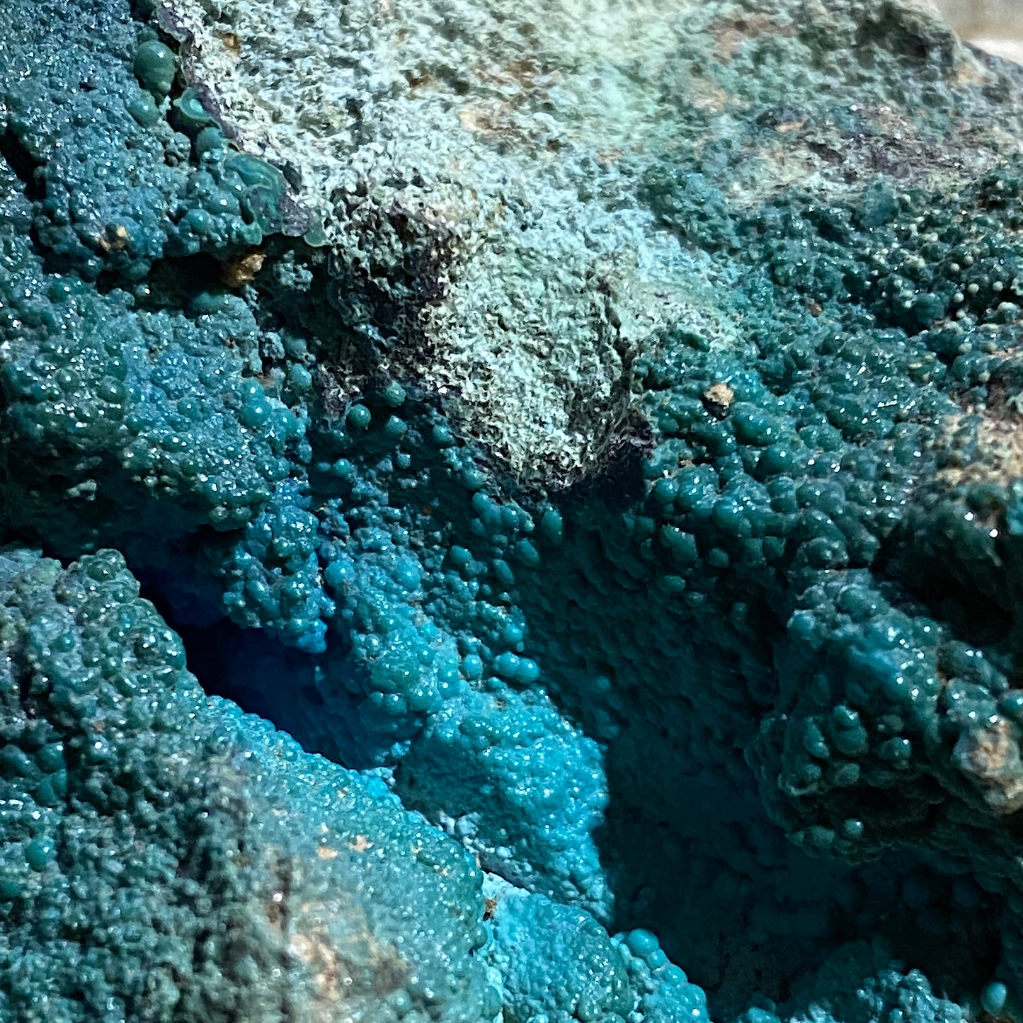 CHRYSOCOLLA - KOLWEZI, LUALABA, ZAIRE [ NOW D.R.C.] 82g MF659