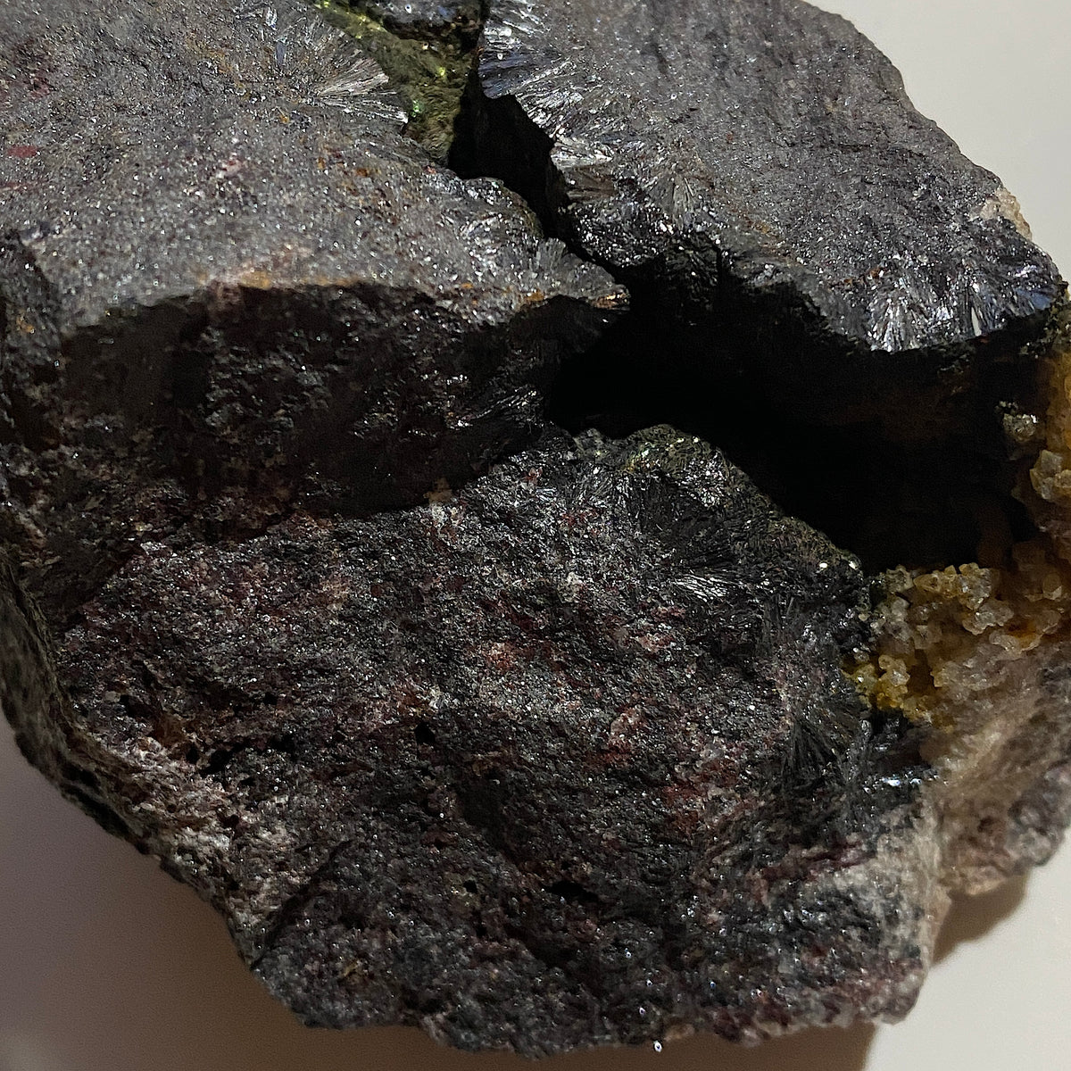 GOETHITE : WHEAL OWLES, ST JUST, PENZANCE, CORNWALL  378g MF5370