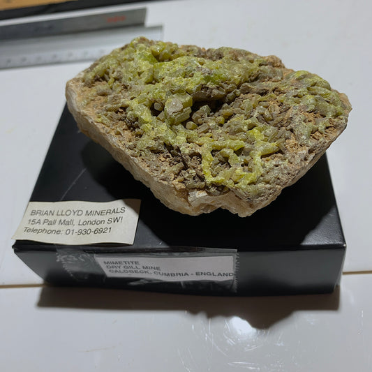 MIMETITE [ETC] - DRY GILL MINE, CALDBECK, ALLERDALE, CUMBRIA 234g MF648