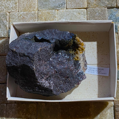 GOETHITE : WHEAL OWLES, ST JUST, PENZANCE, CORNWALL  378g MF5370