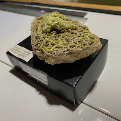 MIMETITE [ETC] - DRY GILL MINE, CALDBECK, ALLERDALE, CUMBRIA 234g MF648