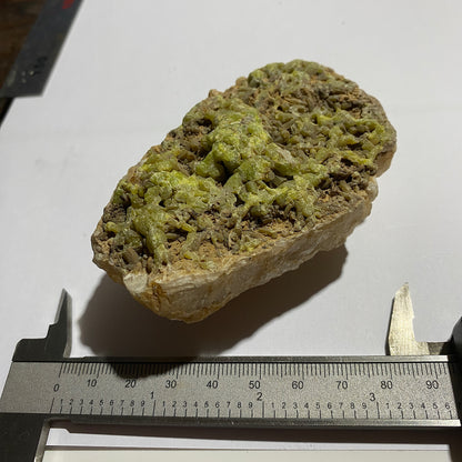 MIMETITE [ETC] - DRY GILL MINE, CALDBECK, ALLERDALE, CUMBRIA 234g MF648