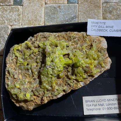 MIMETITE [ETC] - DRY GILL MINE, CALDBECK, ALLERDALE, CUMBRIA 234g MF648