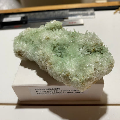 BEAUTIFUL SELENITE SPECIMEN : MOUNT GUNSON COPPER MINES, AUSTRALIA. 65g MF5372