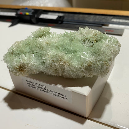 BEAUTIFUL SELENITE SPECIMEN : MOUNT GUNSON COPPER MINES, AUSTRALIA. 65g MF5372