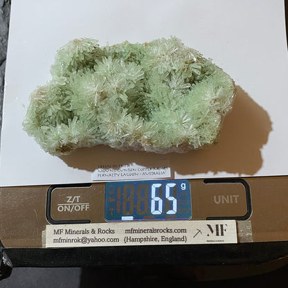 BEAUTIFUL SELENITE SPECIMEN : MOUNT GUNSON COPPER MINES, AUSTRALIA. 65g MF5372