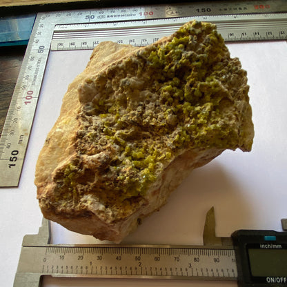 PYROMORPHITE ON QUARTZ ST HILARY, CORNWALL SUBSTANTIAL 646g MF776