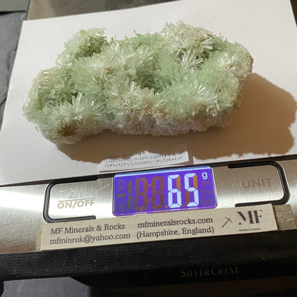 BEAUTIFUL SELENITE SPECIMEN : MOUNT GUNSON COPPER MINES, AUSTRALIA. 65g MF5372