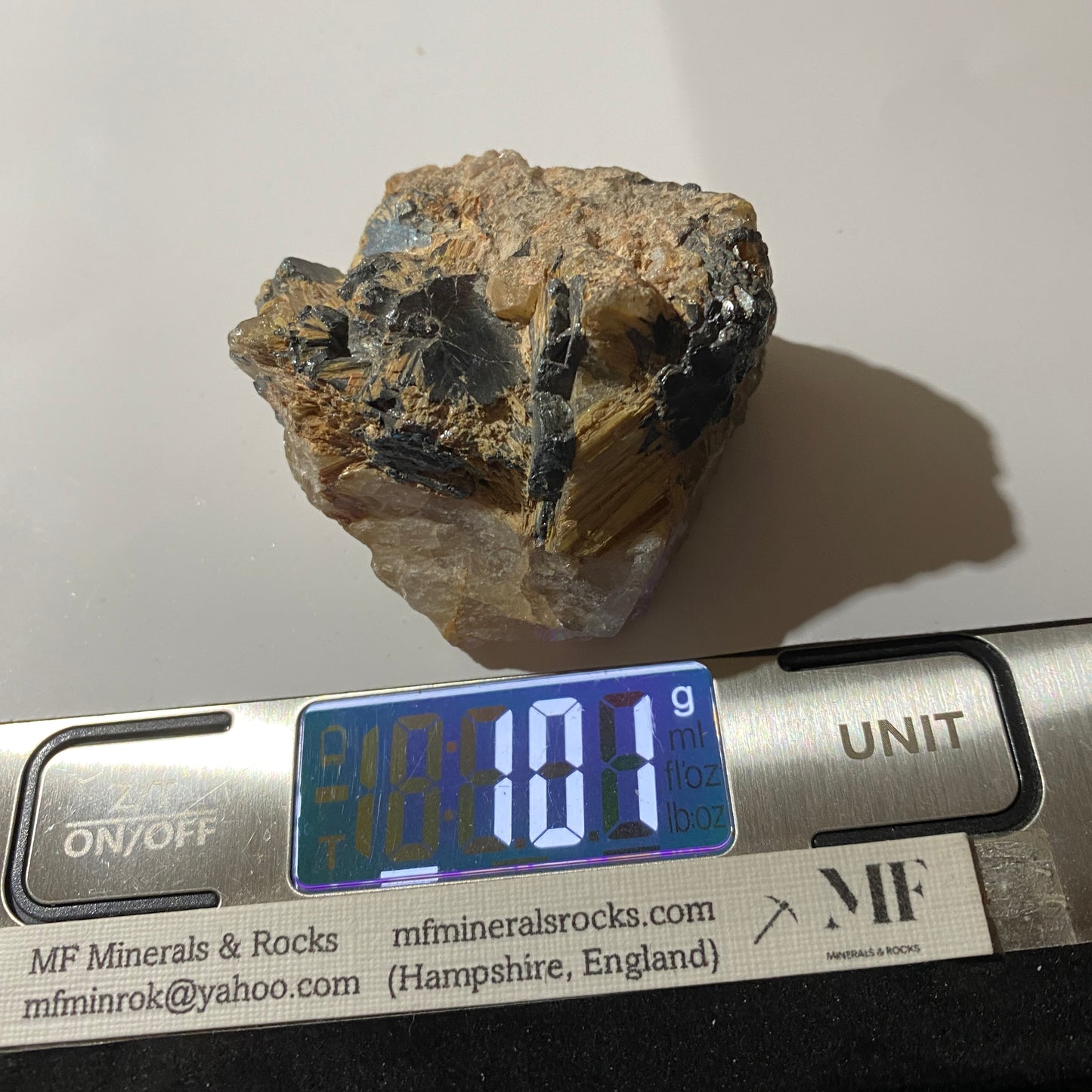 RUTILE : NOVA HORIZONTE, BAHIA, BRAZIL. 101g MF4690