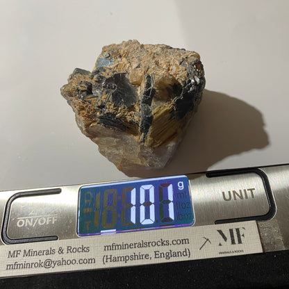 RUTILE : NOVA HORIZONTE, BAHIA, BRAZIL. 101g MF4690