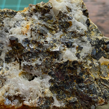 SPHALERITE/HYDROZINCITE/CALCITE : SMALLCLEUGH MINE, ALSTON MOOR, CUMBRIA 275g MF4693