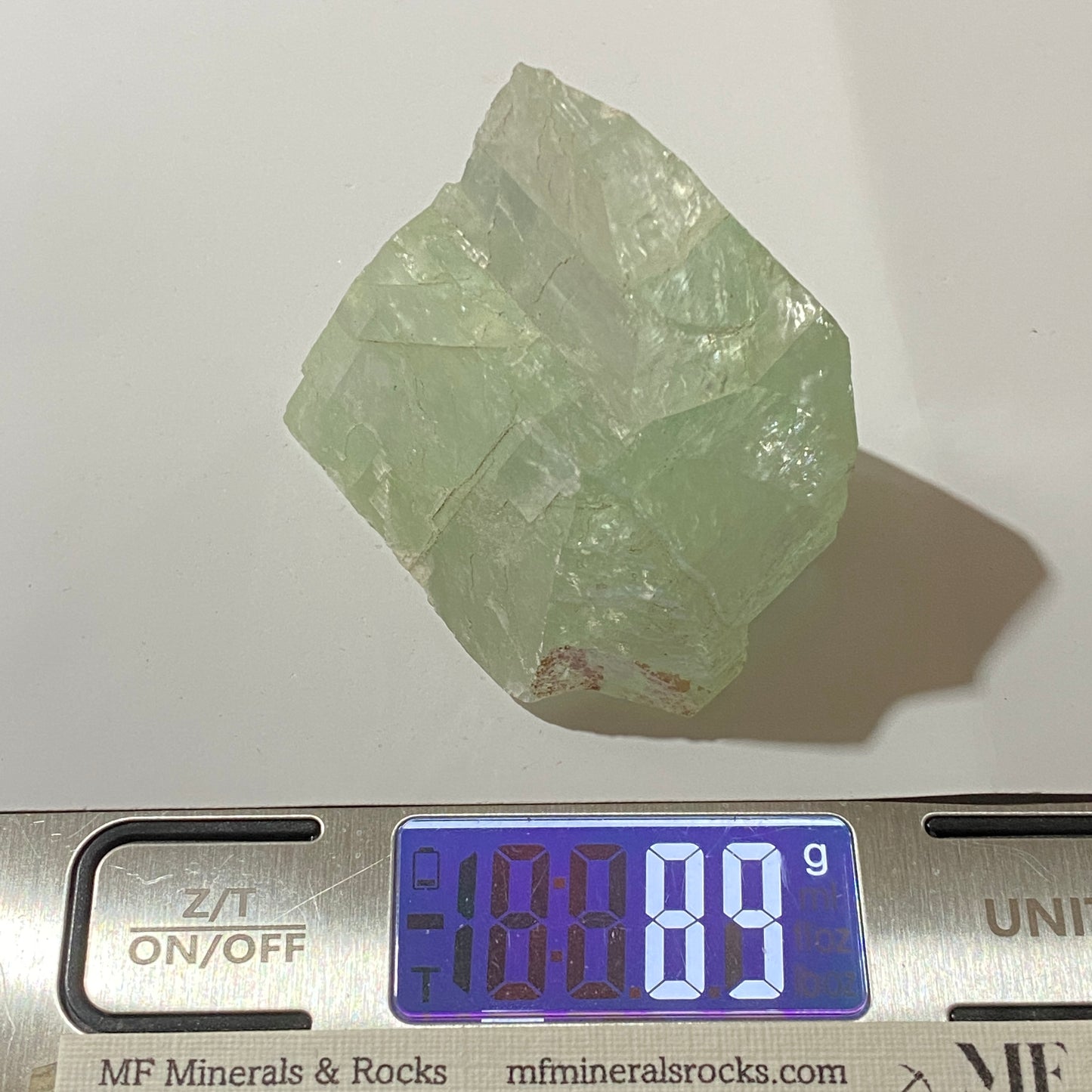 CALCITE [RARE GREEN] : TSUMEB MINE, OSHIKOTO, NAMIBIA. 89g MF4694