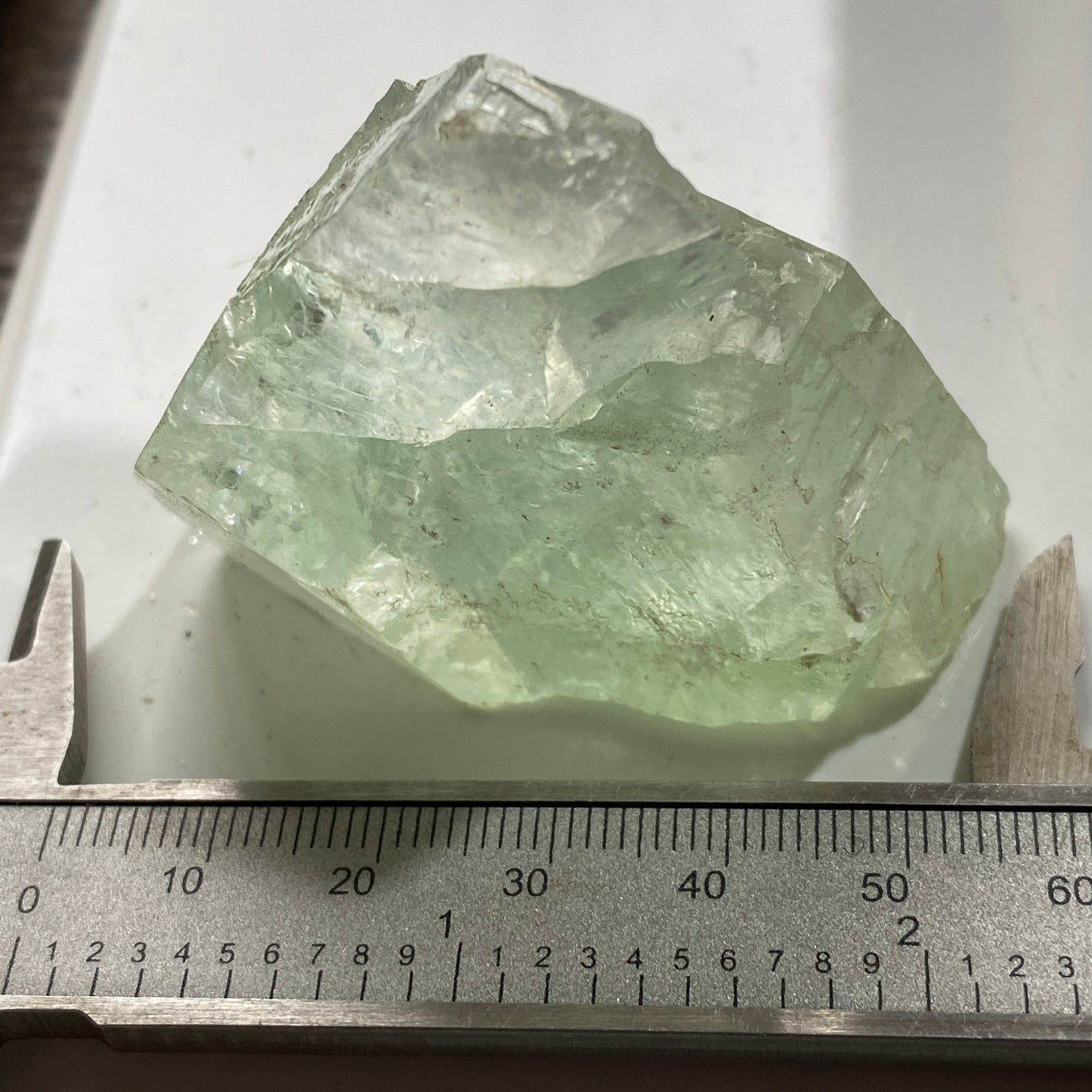 CALCITE [RARE GREEN] : TSUMEB MINE, OSHIKOTO, NAMIBIA. 89g MF4694